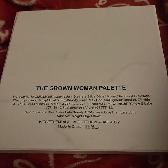 Give Them LALA Beauty The Grown Woman Palette. NIB.⚠️FIRM⚠️ - Picture 6 of 7